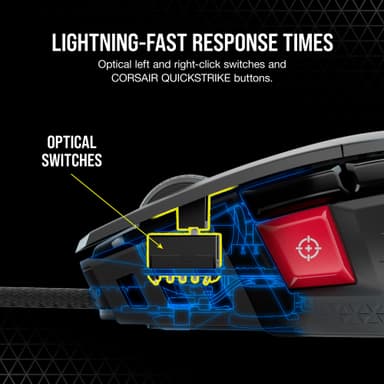 Corsair M65 RGB Ultra Tunable pelihiiri (musta)