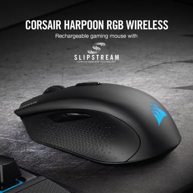 Corsair Harpoon RGB Wireless pelihiiri (musta)