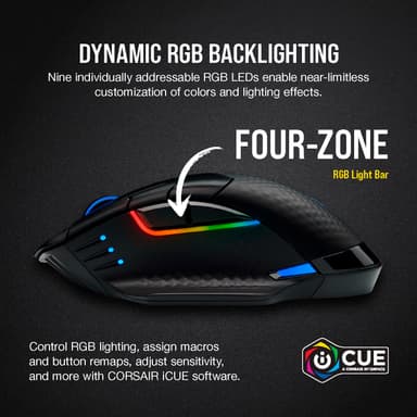 Corsair Dark Core Pro RGB langaton pelihiiri