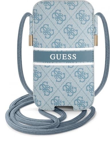 Guess Pouch 4G Logo Medium Sininen