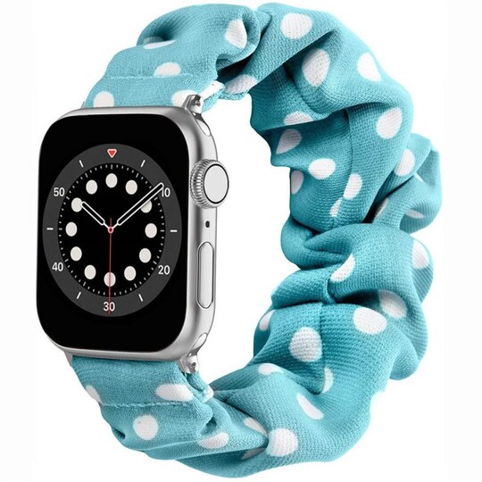 Scrunchie elastinen rannekoru Apple Watch 6 (40mm) - Bluedot
