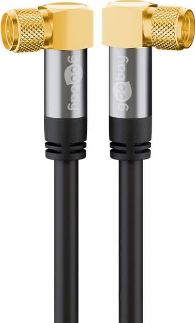 Goobay SAT -antennikaapeli (135 dB), 4x suojattu