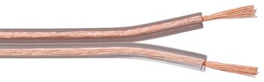 Goobay Kaiutinkaapeli läpinäkyvä CCA