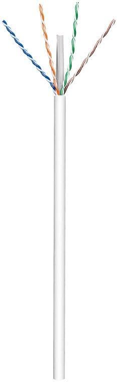 CAT 6 verkkokaapeli, U/UTP, valkoinen