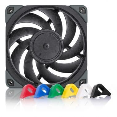 Noctua NF-A12x25 120 mm PWM tuuletin (chromax.black.swap)