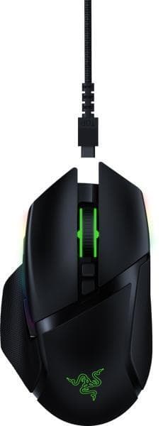 Razer Basilisk Ultimate & Mouse Dock Gaming -hiiri, langaton, musta