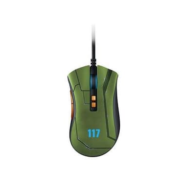 Razer Gaming Mouse DeathAdder V2 Halo Infinite Edition, optinen, 20000 DPI, langallinen