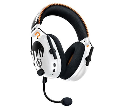 Razer Six Siege Special Edition BlackShark V2 Pro -pelikuulokkeet, sisäänrakennettu mikrofoni, valkoinen, langaton