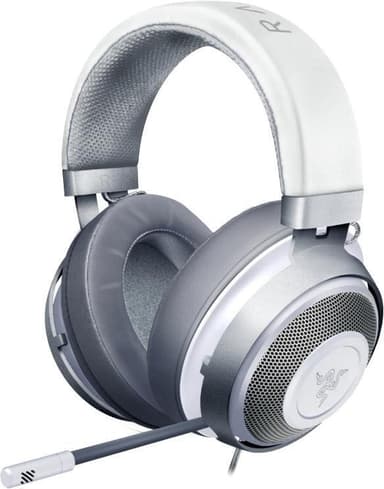 Razer Kraken - Monialustainen langallinen pelikuuloke Mercury White