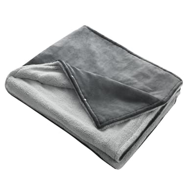 Medisana 3in1 Lämmitettävä peitto Peitto HB 677 Fleece, harmaa