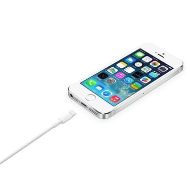 Apple Lightning - USB USB A, Lightning, 2 m, valkoinen