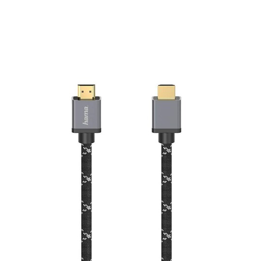 HAMA Cable HDMI Ultra High Speed 8K 48Gbit/s Metal 1.0m