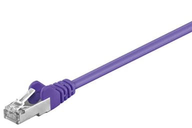 Goobay CAT 5e patchable, SF/UTP, violetti