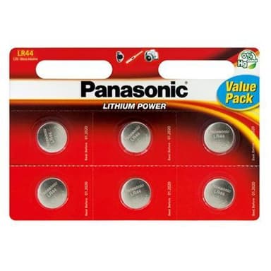 Panasonic CELL Power AG13/LR44/357, mikroalkalinen, 6 kpl