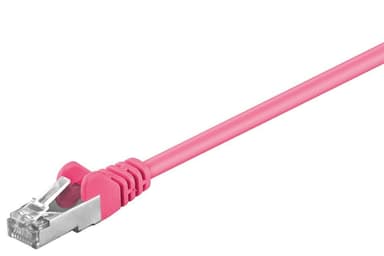 CAT 5e patchable, SF/UTP, magenta