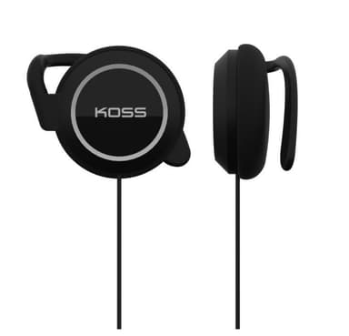 Koss-kuulokkeet KSC21k In-ear/Ear-koukku, 3,5 mm (1/8 tuumaa), musta,