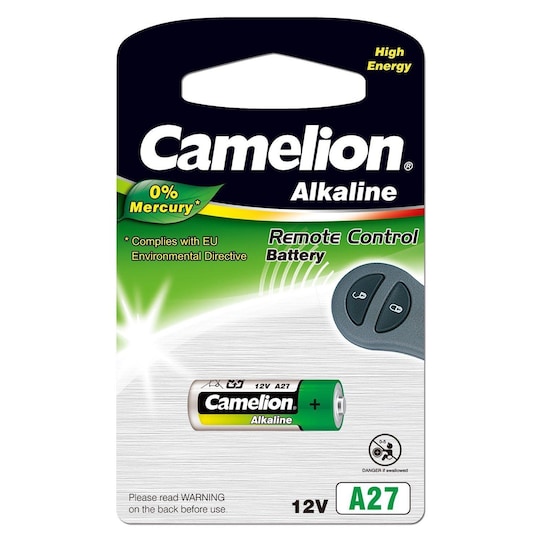 Camelion A27/MN27, Plus Alkaline, 1 kpl