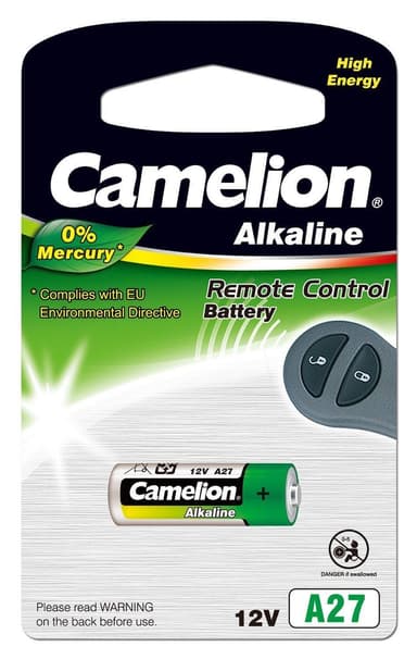 Camelion A27/MN27, Plus Alkaline, 1 kpl