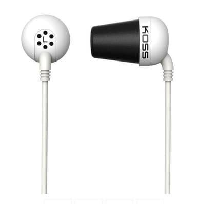 Koss-pistoke, 3,5 mm, valkoinen, melunvaimennus,