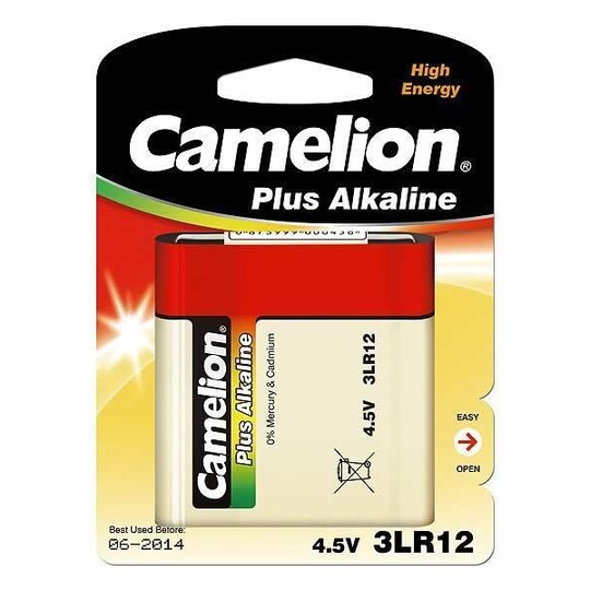 Camelion 4.5V/3LR12, Plus Alkaline, 1 kpl