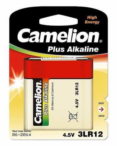 Camelion 4.5V/3LR12, Plus Alkaline, 1 kpl