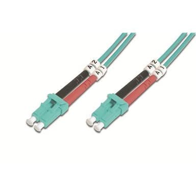 Digitus FO Patch Cord, Duplex, LC - LC MM OM3 50/125 µ, 2 m
