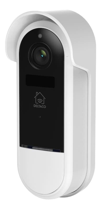 SMART H WiFi Doorbell camera IP65 weather proof white/silver