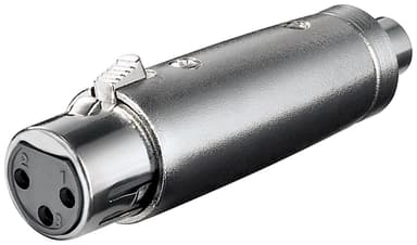Goobay XLR-sovitin  RCA-naaras XLR-naaraan