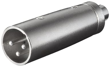 Goobay XLR-sovitin  RCA-naaras XLR-uros