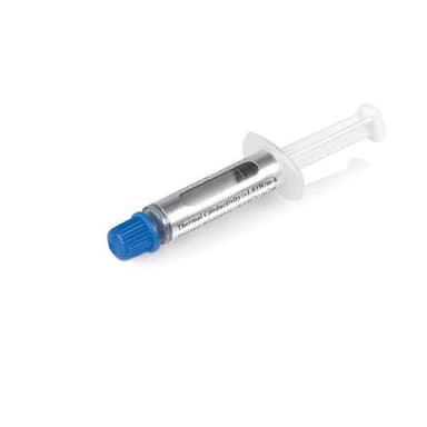 StarTech.com SILVGREASE1, Lämpötahna, 1,93 W/m·K, Hopea, 0,12 °C/W, 1,7 g/cm