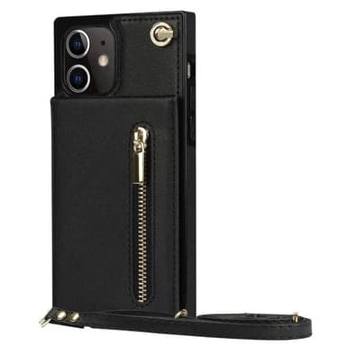 Zipper kaulakorukotelo Apple iPhone 11 - Musta