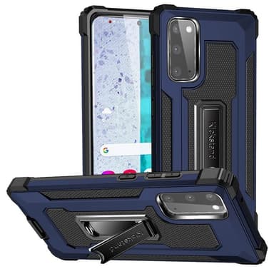 Jazz Iskunkestäva kuori 2i1 Samsung Galaxy S20 Plus  - sininen