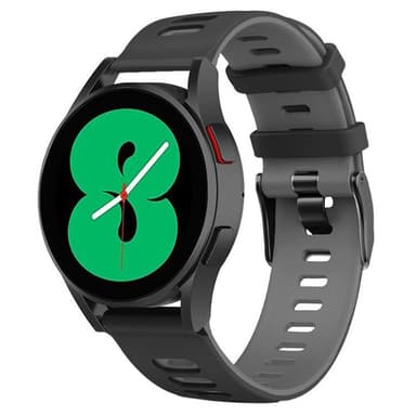 Twin Sport Rannekoru Armband Samsung Galaxy Watch 4 (40mm) - Musta/har