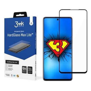3MK HardGlass Max Lite Samsung, Galaxy A71/72, Hybridilasi