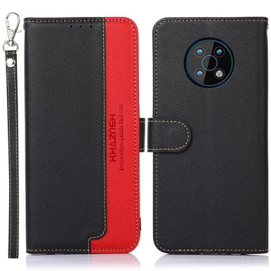 KHAZNEH puhelimen kansi Nokia G50 - musta/punainen
