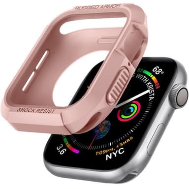 Spigen Apple Watch 44/45mm Kuori Rugged Armor Ruusukulta