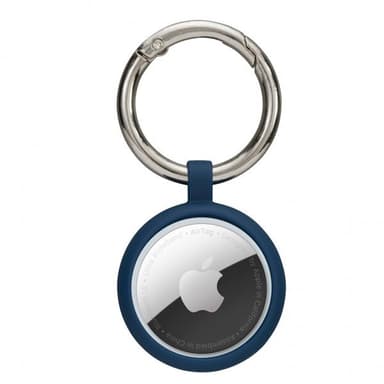 dbramante1928 Apple AirTag Pidike Greenland Key Ring Pacific Blue