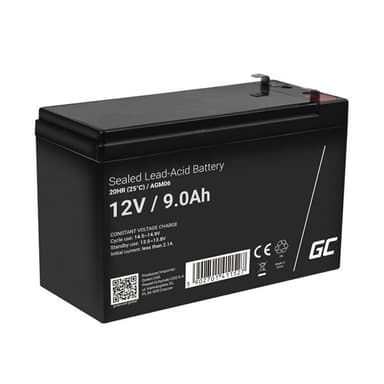 Green Cell AGM Akku 12V 9Ah