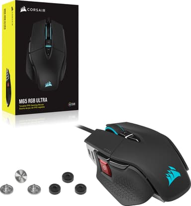 Corsair M65 RGB Ultra Tunable pelihiiri (musta)