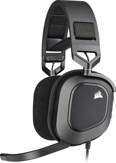 Corsair HS80 RGB USB pelikuulokkeet (musta)