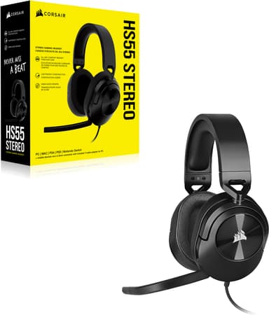 Corsair HS55 Stereo pelikuulokkeet (musta)