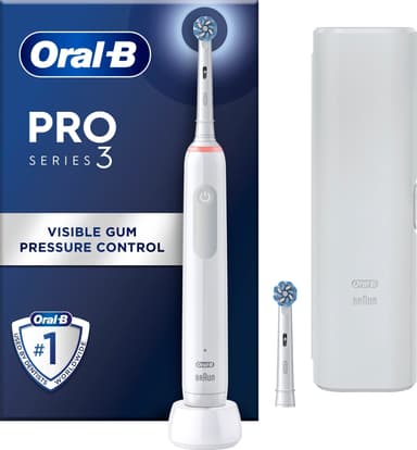 Oral-B Pro 3 sähköhammasharja 759929 (valkoinen)