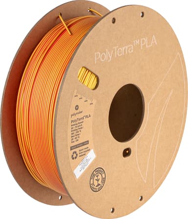 Polymaker - PolyTerra PLA Dual - Sunrise (Red-Yellow) - 1.75mm - 1kg / Default Title