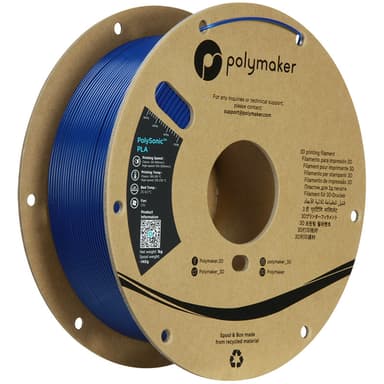 Polymaker - Polysonic - High Speed PLA - Blue - 1.75mm - 1kg / Default Title