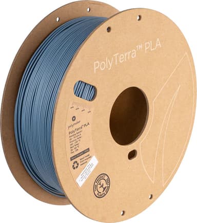 Polymaker - PolyTerra PLA - Muted Blue - 1.75mm - 1kg / Default Title
