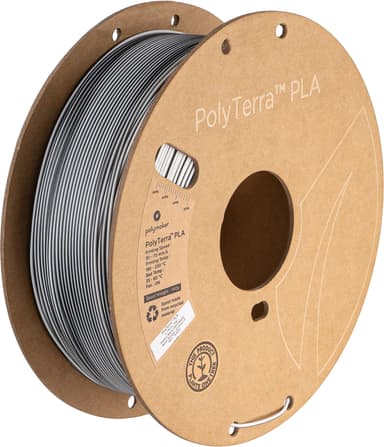 Polymaker - PolyTerra PLA Dual - Shadow Black (White-Black) - 1.75mm - 1kg / Default Title