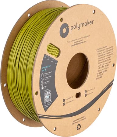 Polymaker Polylite PLA - Olive Green - 1.75mm - 1kg / Default Title