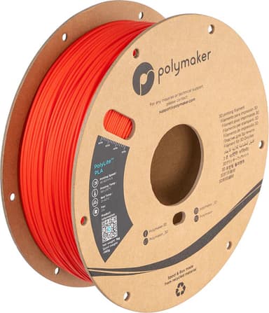 Polymaker Polylite PLA - Red - 1.75mm - 1kg / Default Title