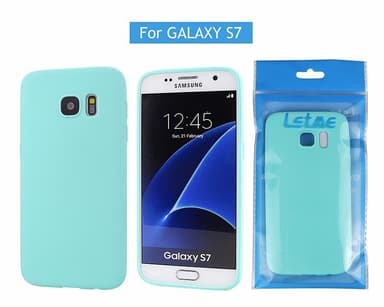 SKALO Samsung S7 Ultraohut TPU-kuori - Punainen