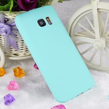 SKALO Samsung S7 Ultraohut TPU-kuori - Punainen